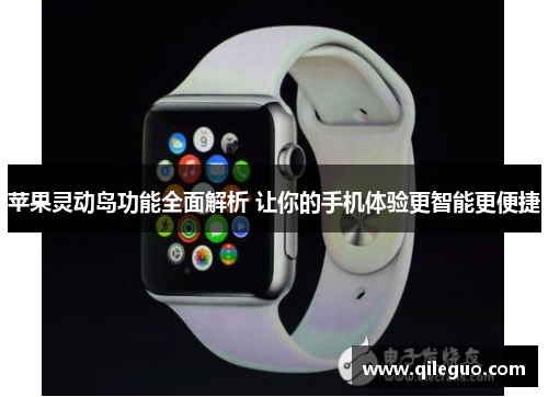 苹果灵动岛功能全面解析 让你的手机体验更智能更便捷